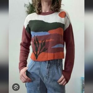 Madden NYC scenic crew Neck sweater Size Small